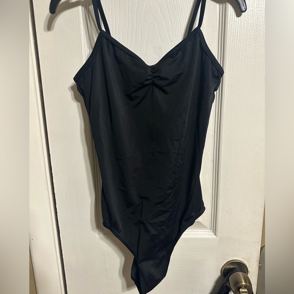 Balera Black ballet leotard small adult